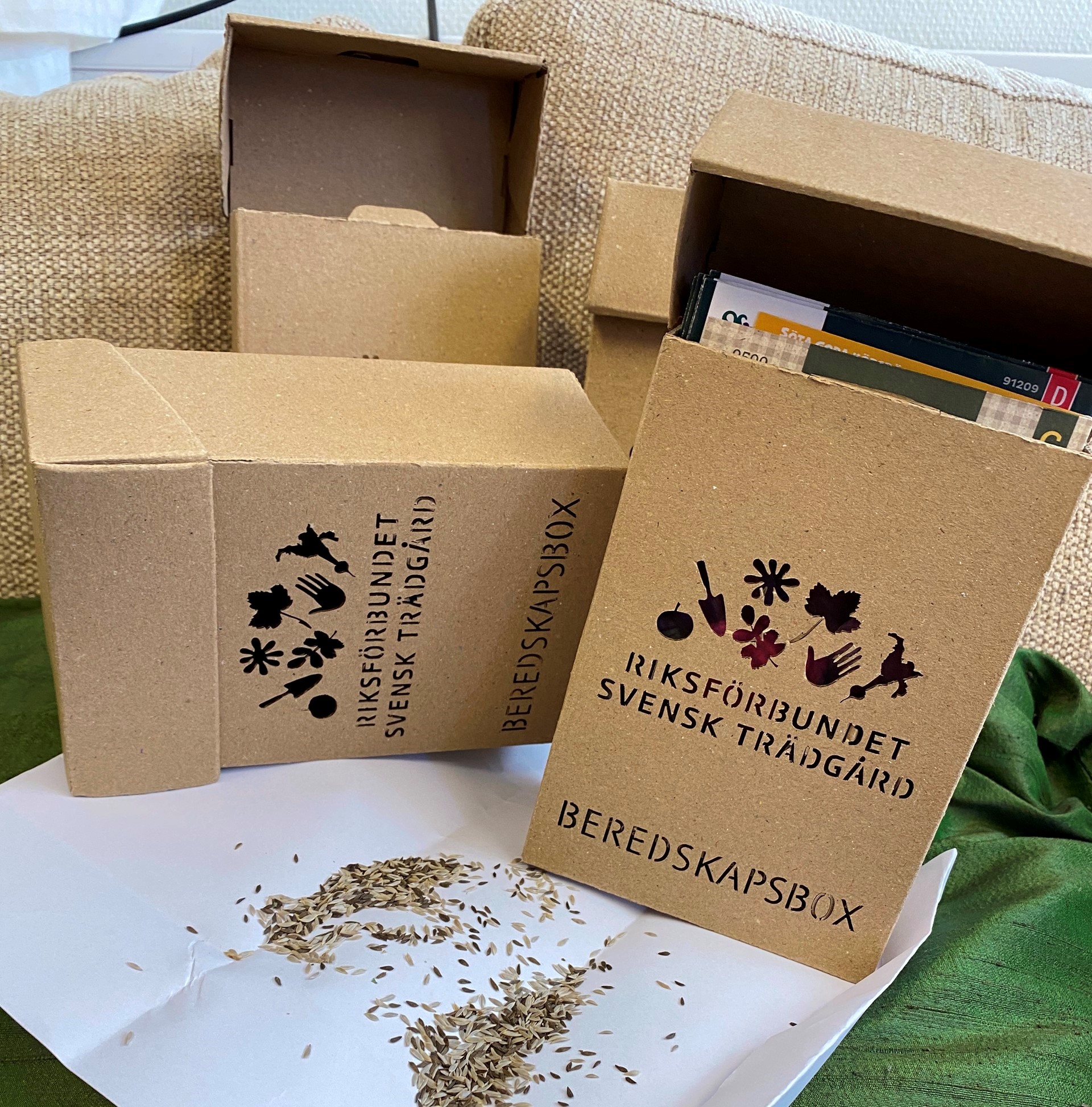 Beredskapsbox för fröer