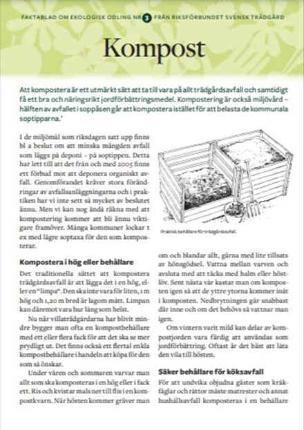 Faktablad 3 - Kompost