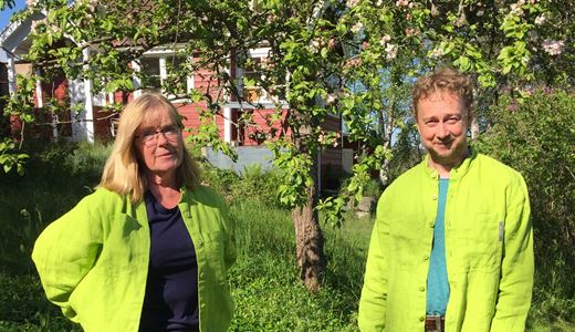Våra trädgårdsrådgivare Lise-Lotte Björkman och Henrik Bodin