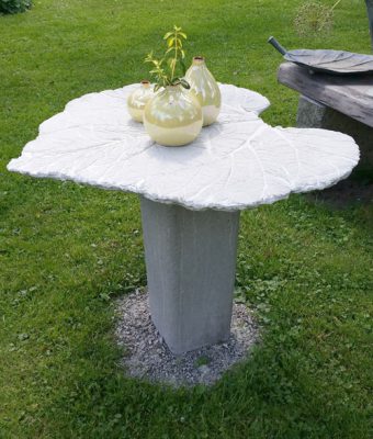 Betongfundament bord