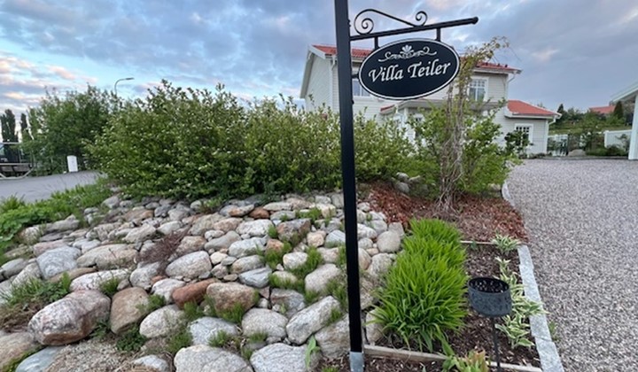 Trädgården "Villa Teiler" i Sidsjö, Sundsvall