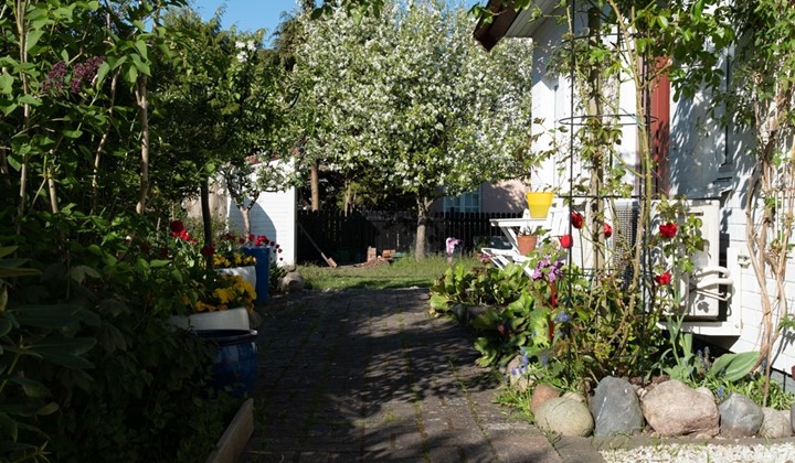 Den LILLA / stora trädgården, Abbekås
