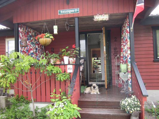 Förstutrapp inglasad 120614